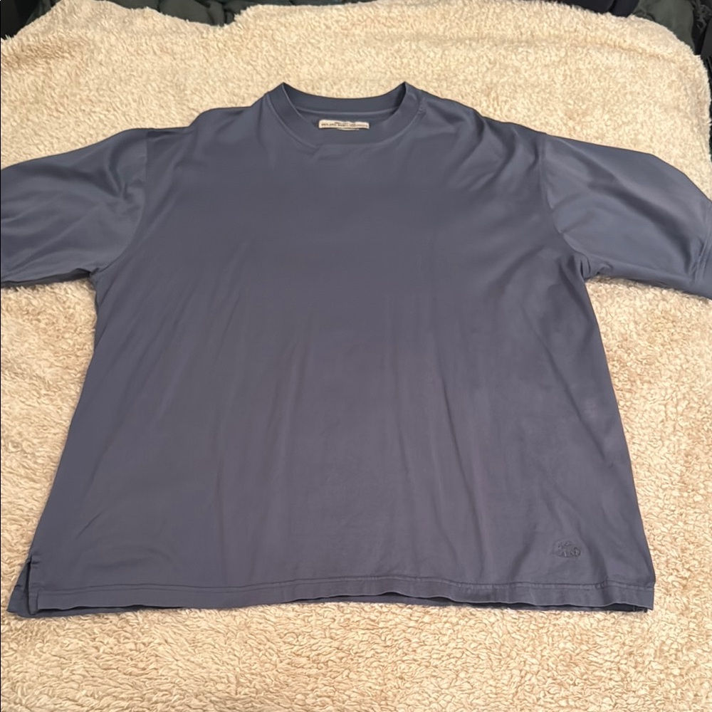Men's Blue Luau Crew Neck Shirt